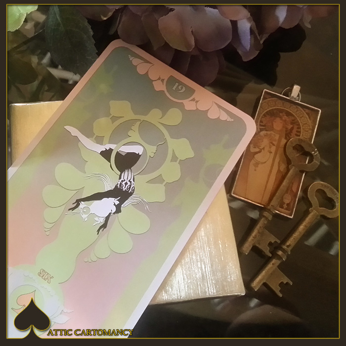 Attic Cartomancy - Card of the Day - The Butterfly Circus Lenormand Tower