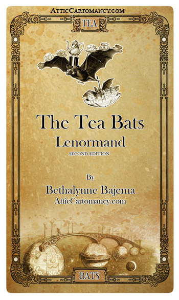 Attic Cartomancy - The Tea Bats Lenormand Deck - Second Edition
