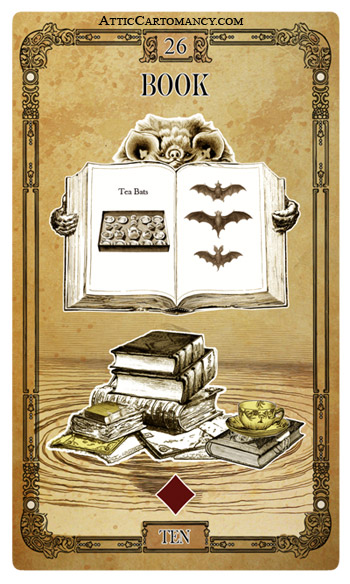 Attic Cartomancy - The Tea Bats Lenormand Deck - Second Edition