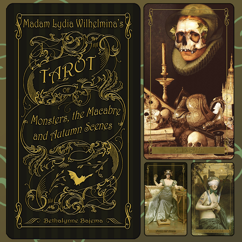 Madam Lydia Wilhelmina’s Tarot of Monsters, the Macabre and Autumn Scenes