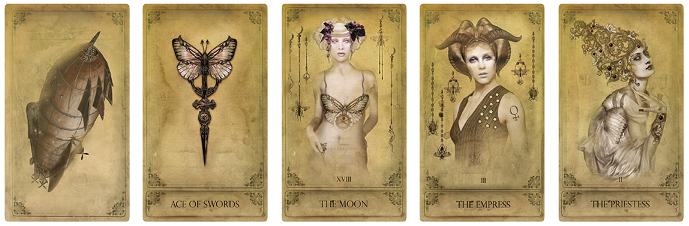 The Sepia Stains Tarot by Bethalynne Bajema