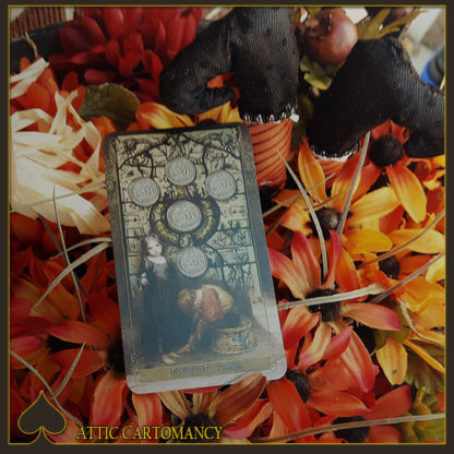 Madam Lydia Wilhelminas Tarot of Monsters, the Macabre and Autumn Scenes by Bethalynne Bajema
